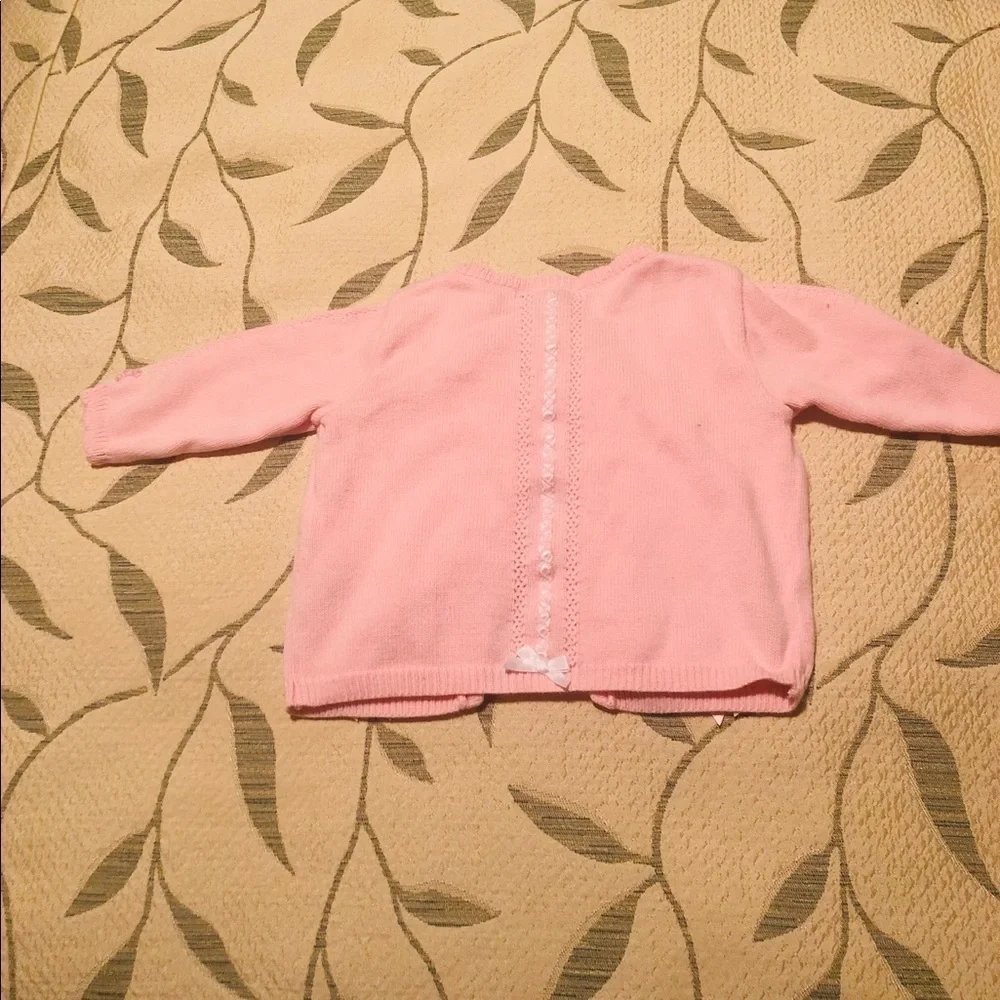 Pink button down sweater from Hartstrings - Picture 4 of 8